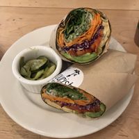 Wrap  at Nourish Cafe in San Francisco