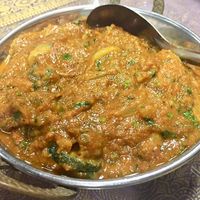 Vegetable Jalfrezi (item V9) very savory and delicious at Slice of India in Clovis