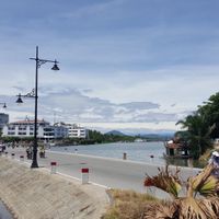 River view right in front of Dieu Lac at Dieu Lac in Hue