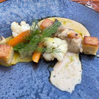 Excellent course - polenta was outstanding at Morris and Bella in Amsterdam