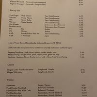 Some drinks, Nov 2024  at Morris and Bella in Amsterdam