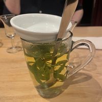 Verbena tea  at Morris and Bella in Amsterdam