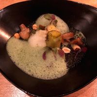 A vegan in between dish / side dish at Morris and Bella in Amsterdam