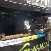 Mexican food.  at Lyric Square Market in West London