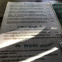 Menu- English at Raw Love - Downtown Tulum in Tulum