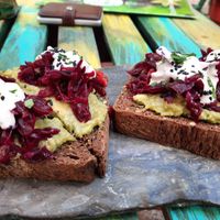 Avocado Toast at Raw Love - Downtown Tulum in Tulum