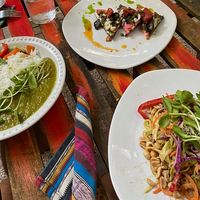 The Almost Raw Pad Thai, Raw Pizza & Curry    at Raw Love - Downtown Tulum in Tulum