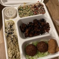 This plate was 20 euros  at Tahina in Tours