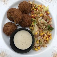 The falafel starter at Tahina in Tours