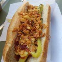 hot dog  at Hot Vog in Paris