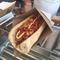 "Best seller" was delicious! at Hot Vog in Paris