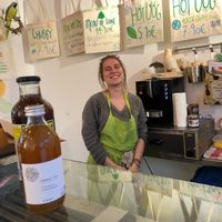 Thank you for such great and friendly service!  The food was so good!  Sitting at an outside table was the perfect Paris experience! at Hot Vog in Paris