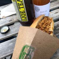 Thank you for such great and friendly service!  The food was so good!  Sitting at an outside table was the perfect Paris experience! at Hot Vog in Paris