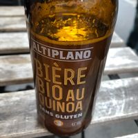 Vegan beer with quinoa and gluten free! at Hot Vog in Paris