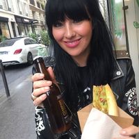 Very happy bunny today @hotvog Paris  at Hot Vog in Paris