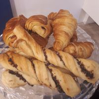 Vegan pastries at their restaurant at Hot Vog in Paris