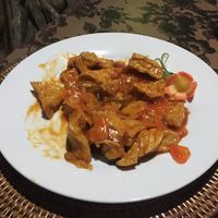 Fried Tofu at Amarta Beach Cottage in Manggis