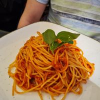 Spaghetti Bolognese at La Taverna in Lueneburg
