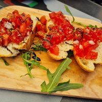 Bruschetta at La Taverna in Lueneburg