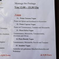   at La Taverna in Lueneburg