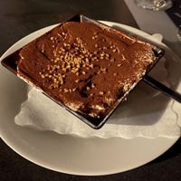 Vegan tiramisu  at La Taverna in Lueneburg