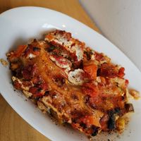 Brown rice pasta at Les Gourmandises Louca  in Quebec