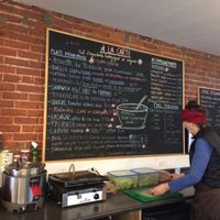 Different possibility of meal at Les Gourmandises Louca  in Quebec