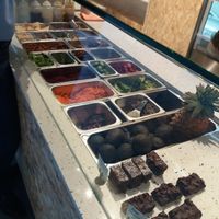 Salad selection at VERD - Scotch Row in Sydney