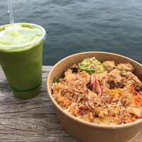 Poke Bowl and Daily Verd  at VERD - Scotch Row in Sydney