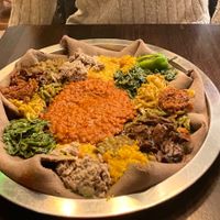 Food for two Jan 2024 at Beza Ethiopian Food in South East London