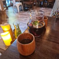 Sorrel hibiscus iced tea at Beza Ethiopian Food in South East London