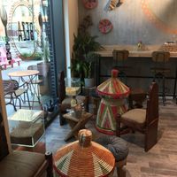 Lots of light! at Beza Ethiopian Food in South East London