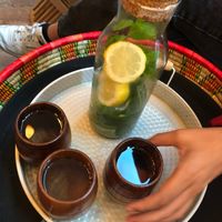 Cute cups  at Beza Ethiopian Food in South East London