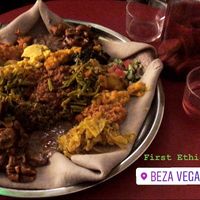 Eat-In Menu for 2 at Beza Ethiopian Food in South East London