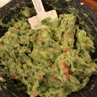 Table-side Guacamole  at El Ray Azteca in Wilkes-barre