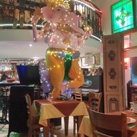 Ganesha statue in the hall at Buena Vista Curry Club in Havana