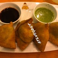 Vegetable samosas at Buena Vista Curry Club in Havana