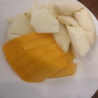 Fruit salad at El Cafe in Havana