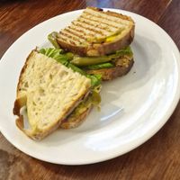 Hummus sandwich (Vegan) at El Cafe in Havana