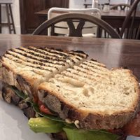 Vegan sandwich  at El Cafe in Havana