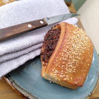 Mushroom baked good at Cradle in Sudbury