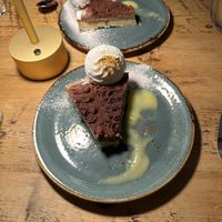 Lemon and chocolate dessert  at Cradle in Sudbury