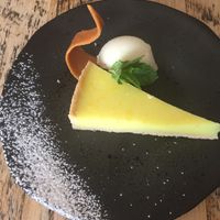 The mother of all lemon tarts at Cradle in Sudbury