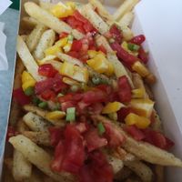 Mexican loaded fries at Fries with Benefits in Limassol