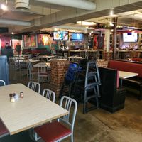 Wide open area at Mellow Mushroom in Savannah