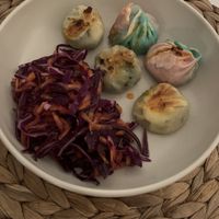 Vegan home-kit from Oh Mei Dumpling, a regular at grub and maker’s market.  at GRUB in Manchester