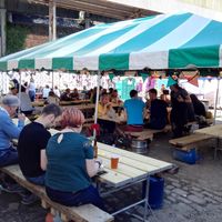 Outside Venue at GRUB in Manchester