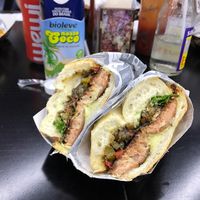 Hot dog at Gran Vegano in Sao Paulo