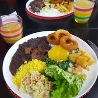 Lunch at Gran Vegano in Sao Paulo