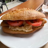The Bauru sandwich packs a lot of flavor!   at Padoca Vegan in Sao Paulo